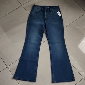 Brand New Old Navy Dark Blue Flare Jeans